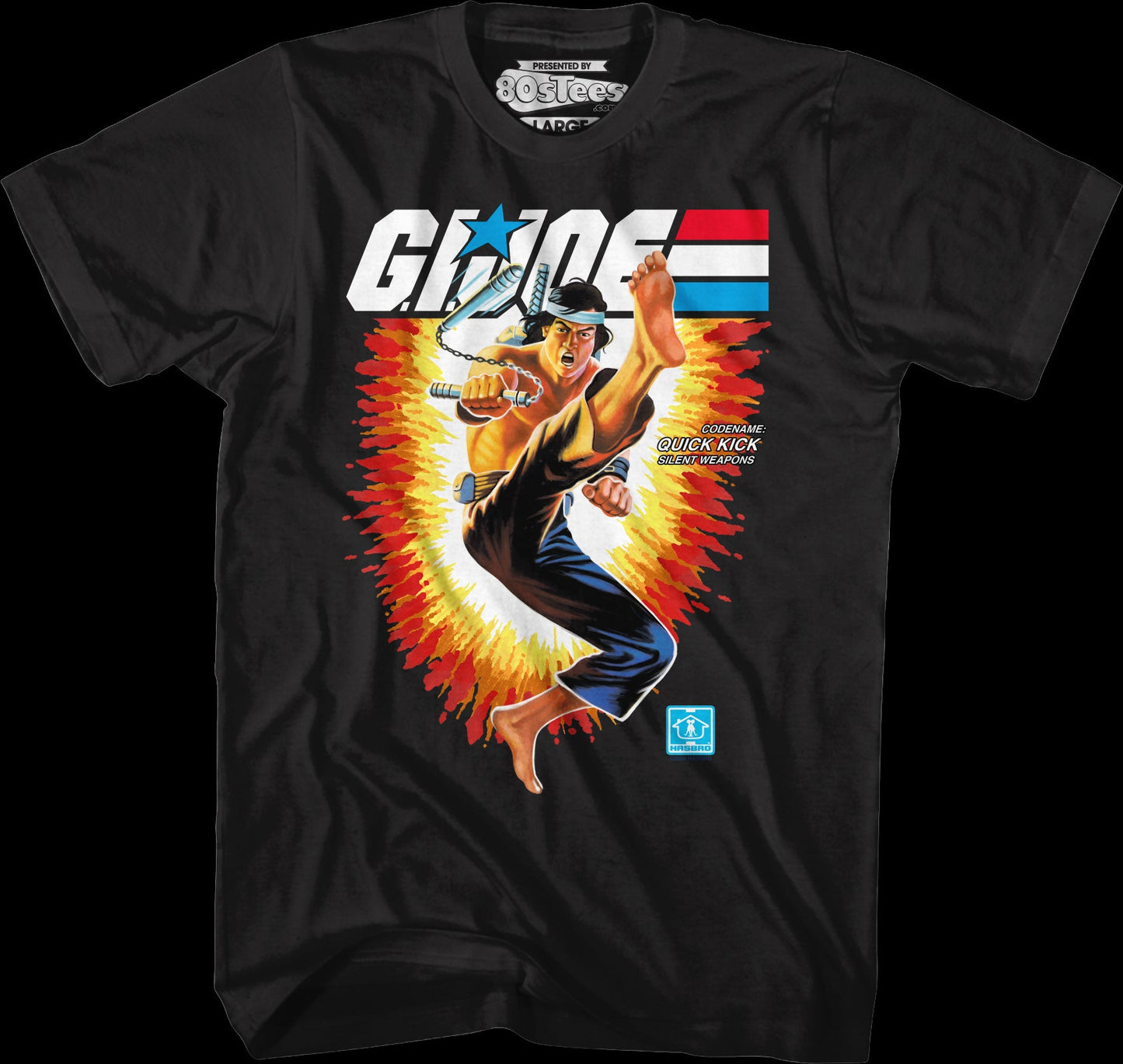 Box Art Quick Kick GI Joe T-Shirt