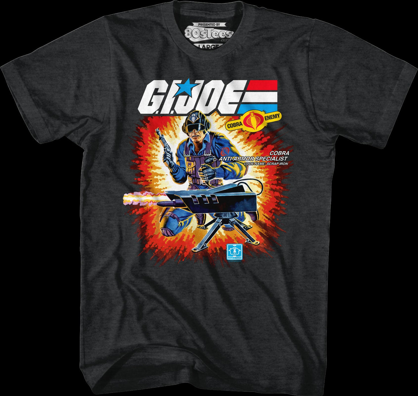 Box Art Scrap Iron GI Joe T-Shirt
