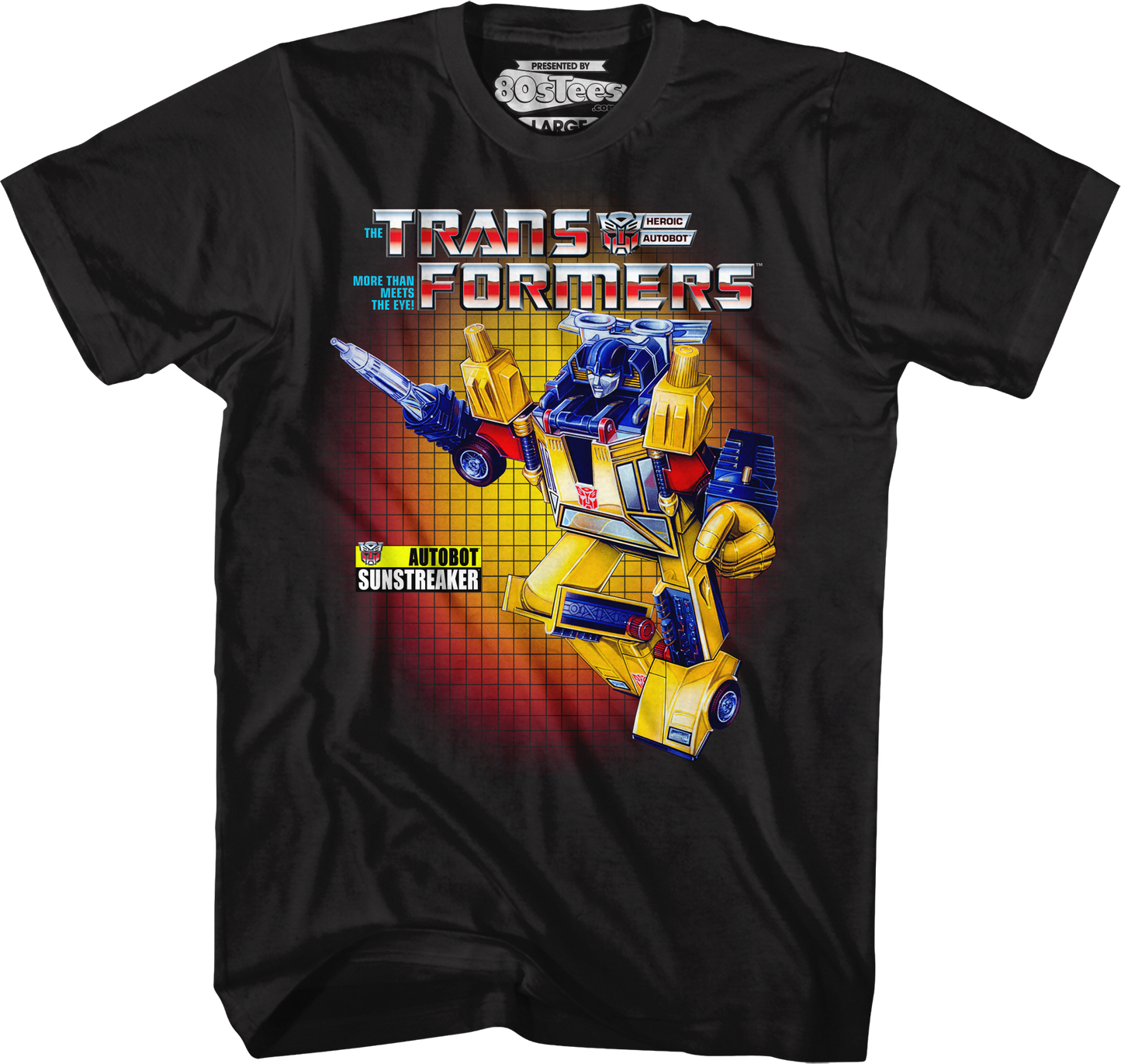 Box Art Sunstreaker Transformers T-Shirt