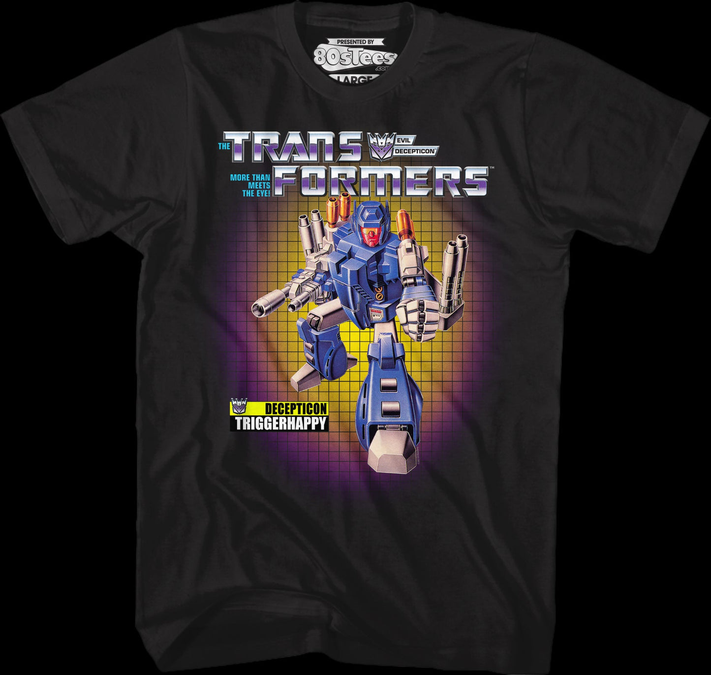 Box Art Triggerhappy Transformers T-Shirt
