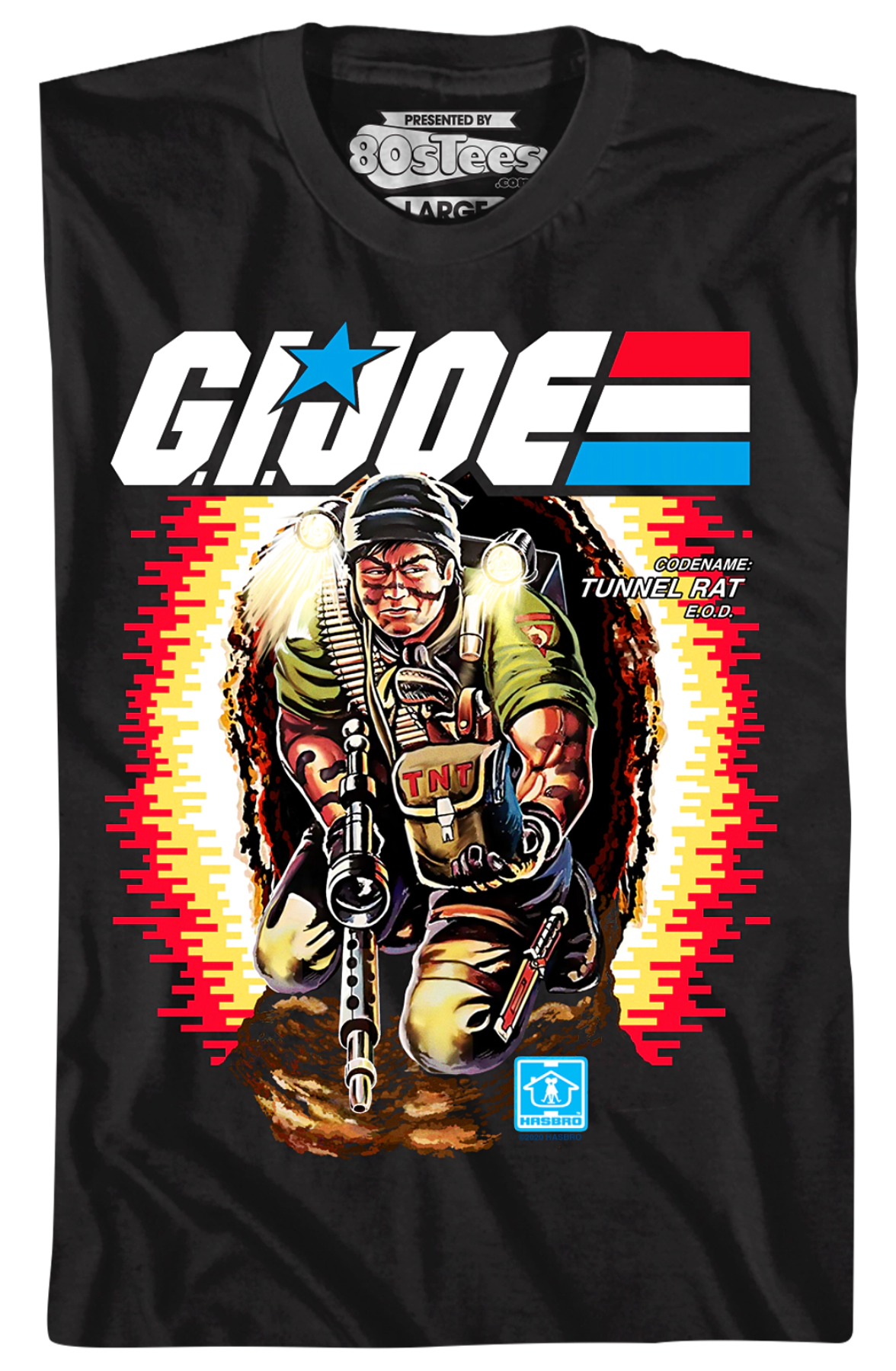 Box Art Tunnel Rat GI Joe T-Shirt