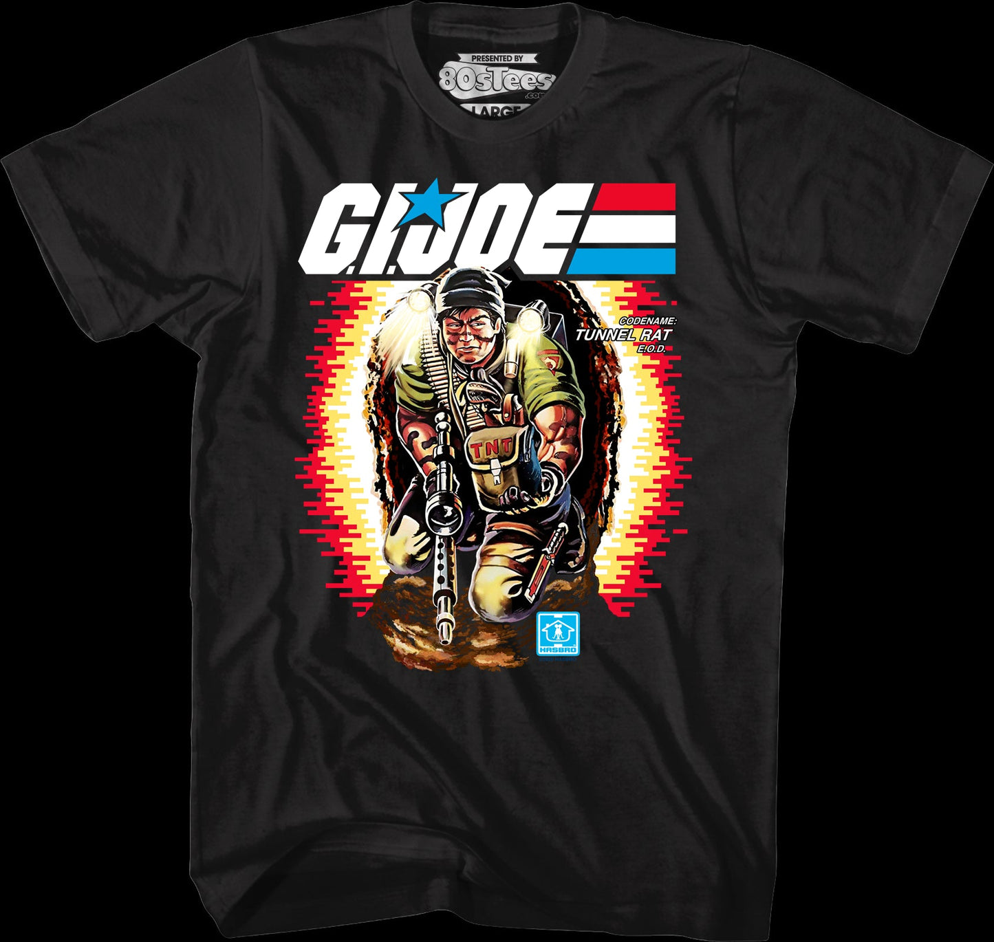 Box Art Tunnel Rat GI Joe T-Shirt