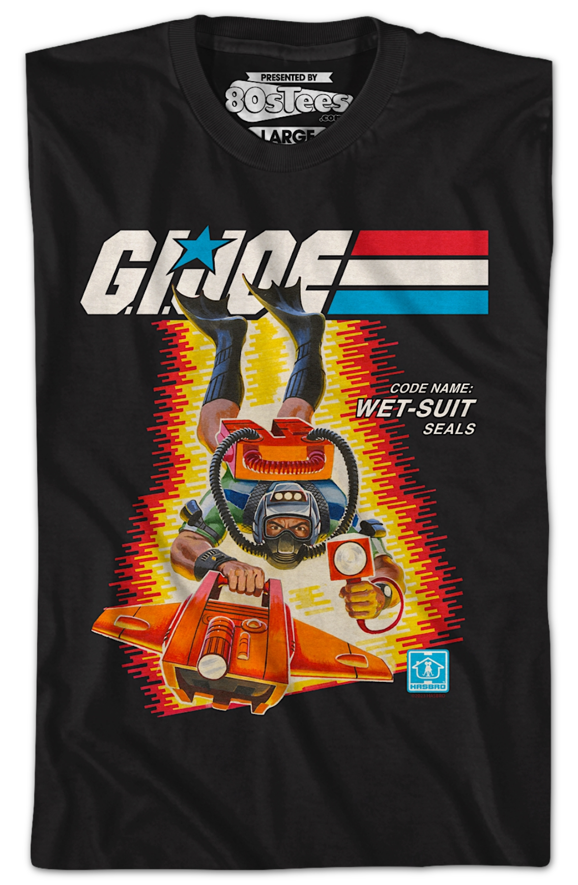 Box Art Wet-Suit GI Joe T-Shirt
