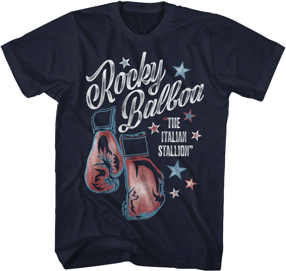 Boxing Gloves Rocky T-Shirt
