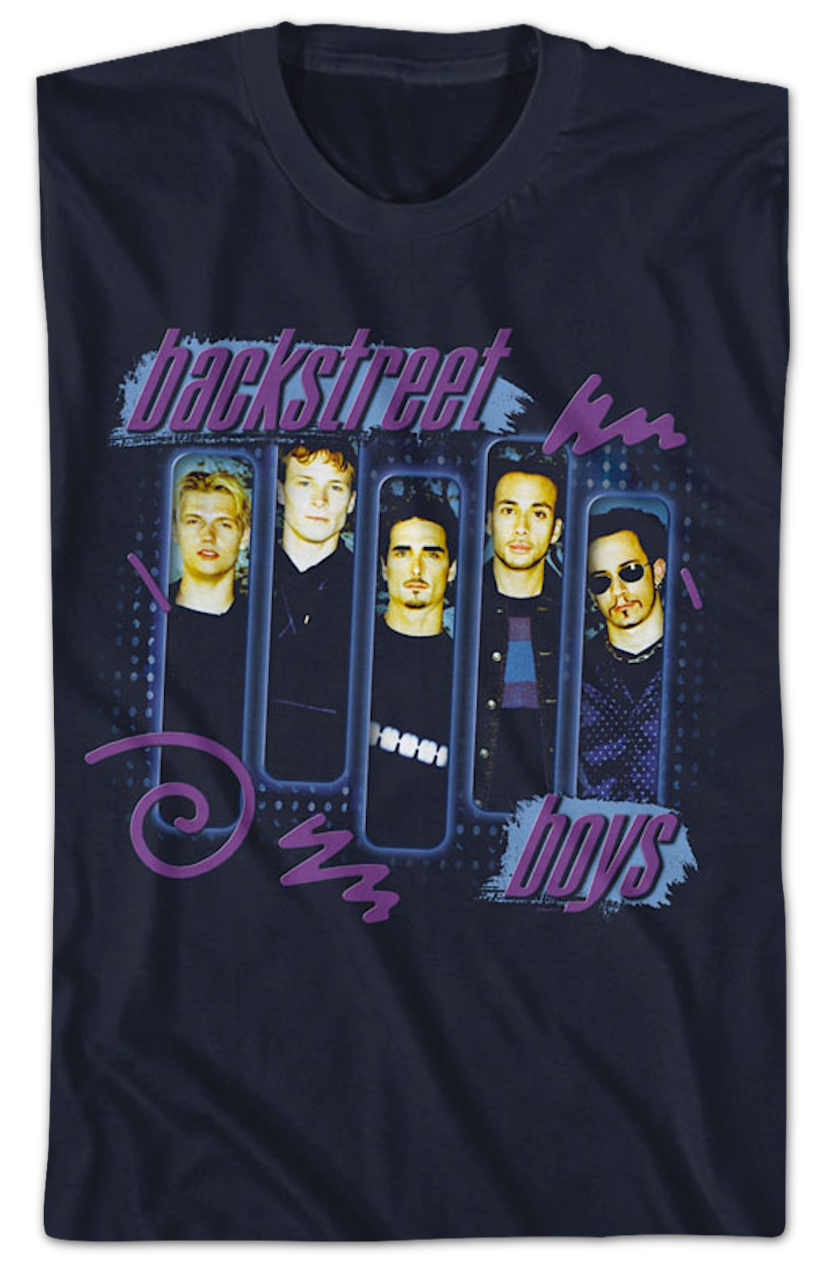 Boy Band Panels Backstreet Boys T-Shirt