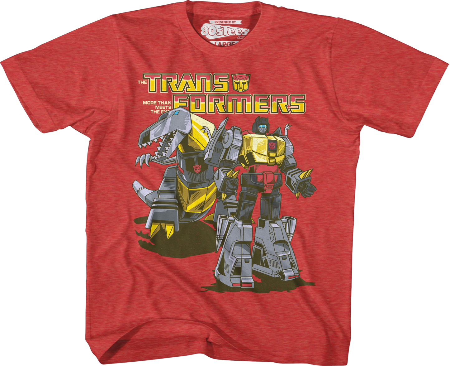 Boys Retro Grimlock Transformers Shirt