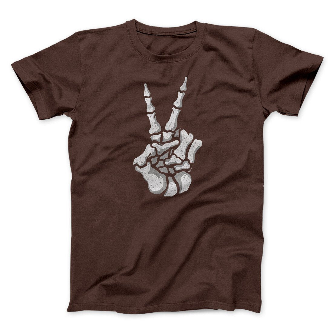 Peace Skeleton Hand Men/Unisex T-Shirt