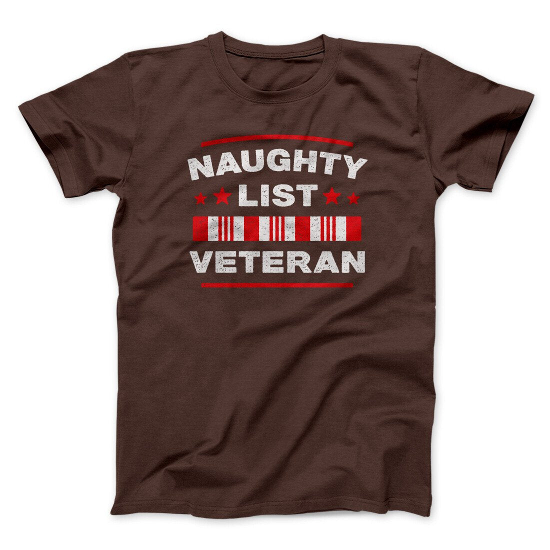 Naughty List Veterans Men/Unisex T-Shirt