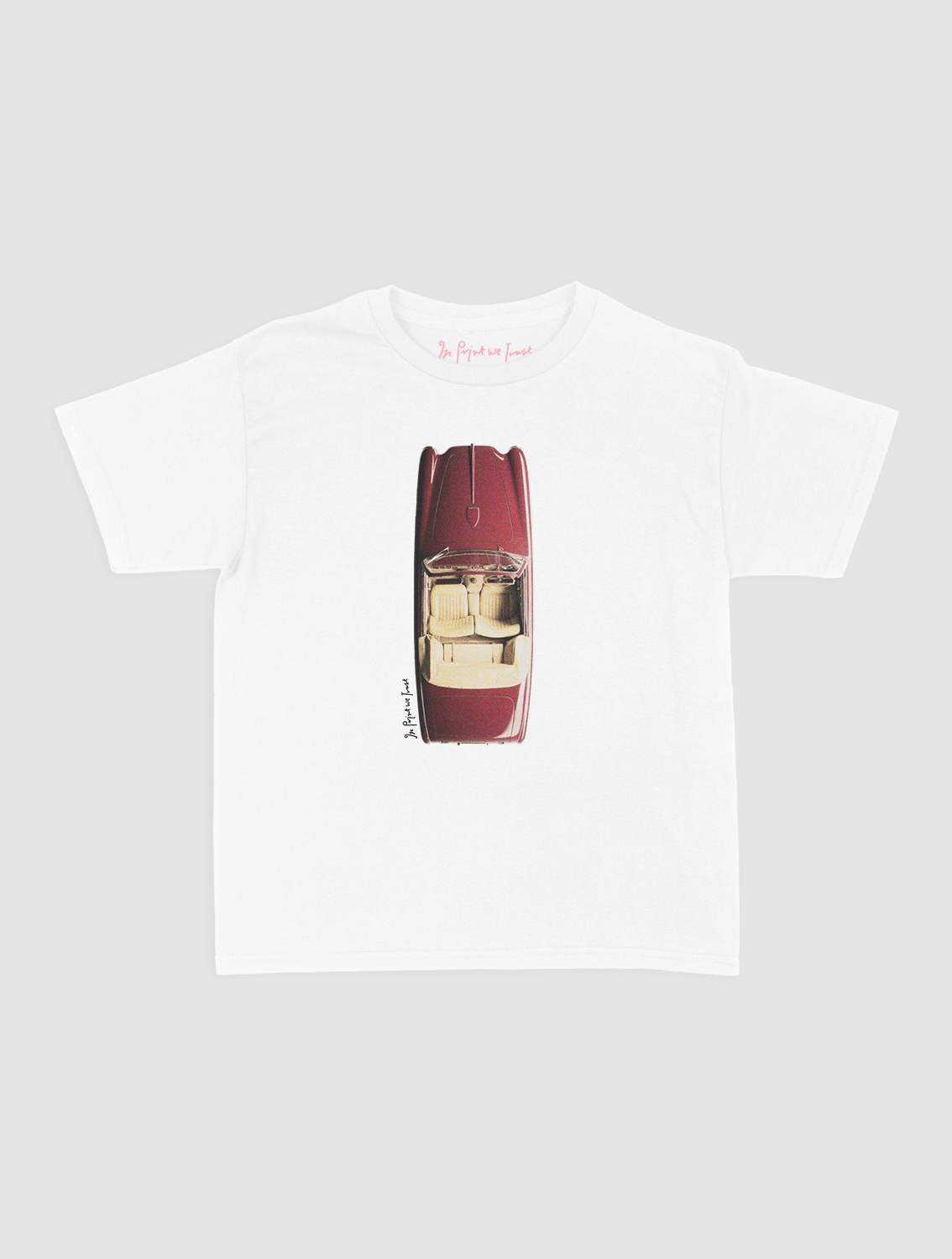 buckle up baby tee