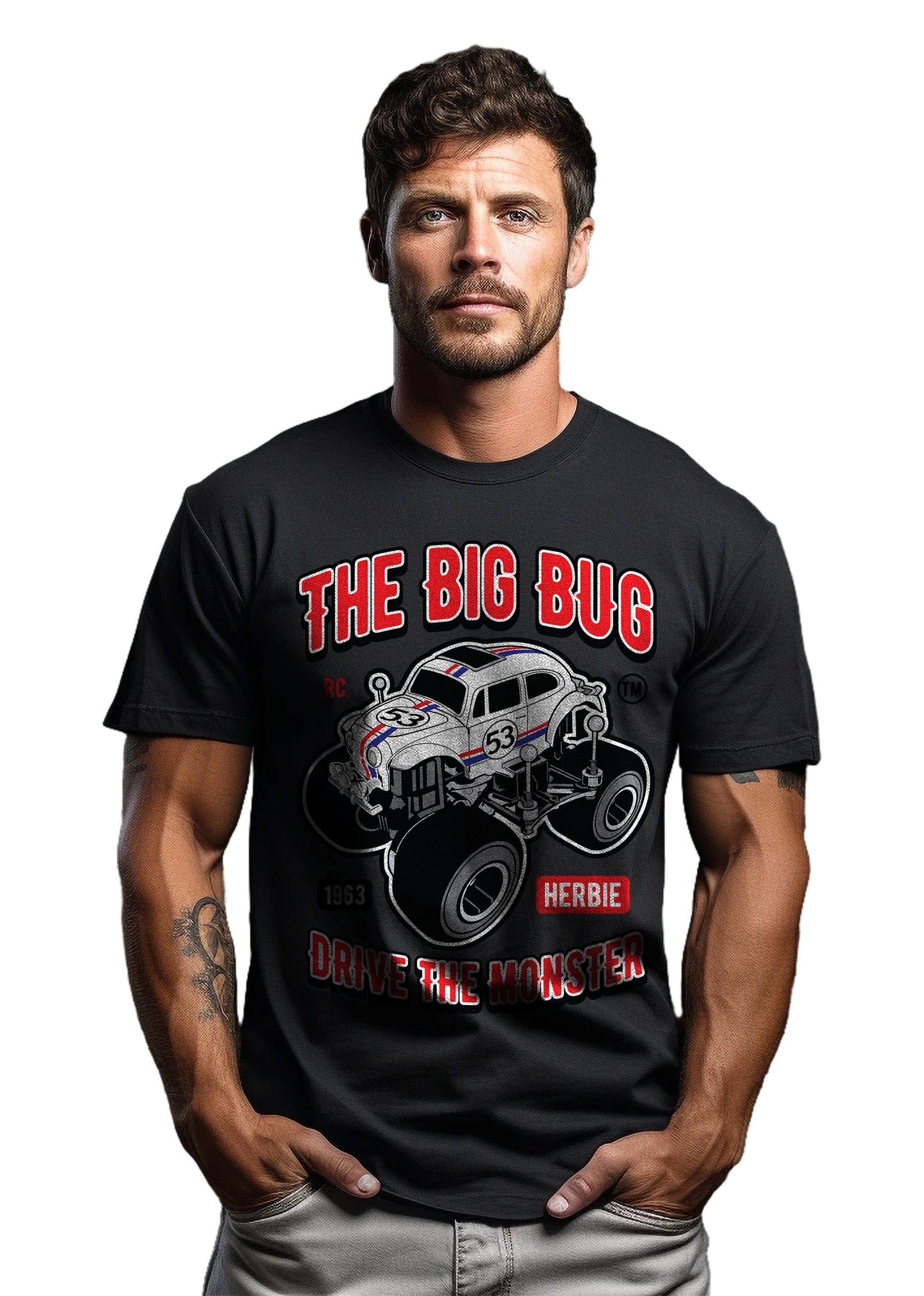 Bug Monster Truck TShirt Motor