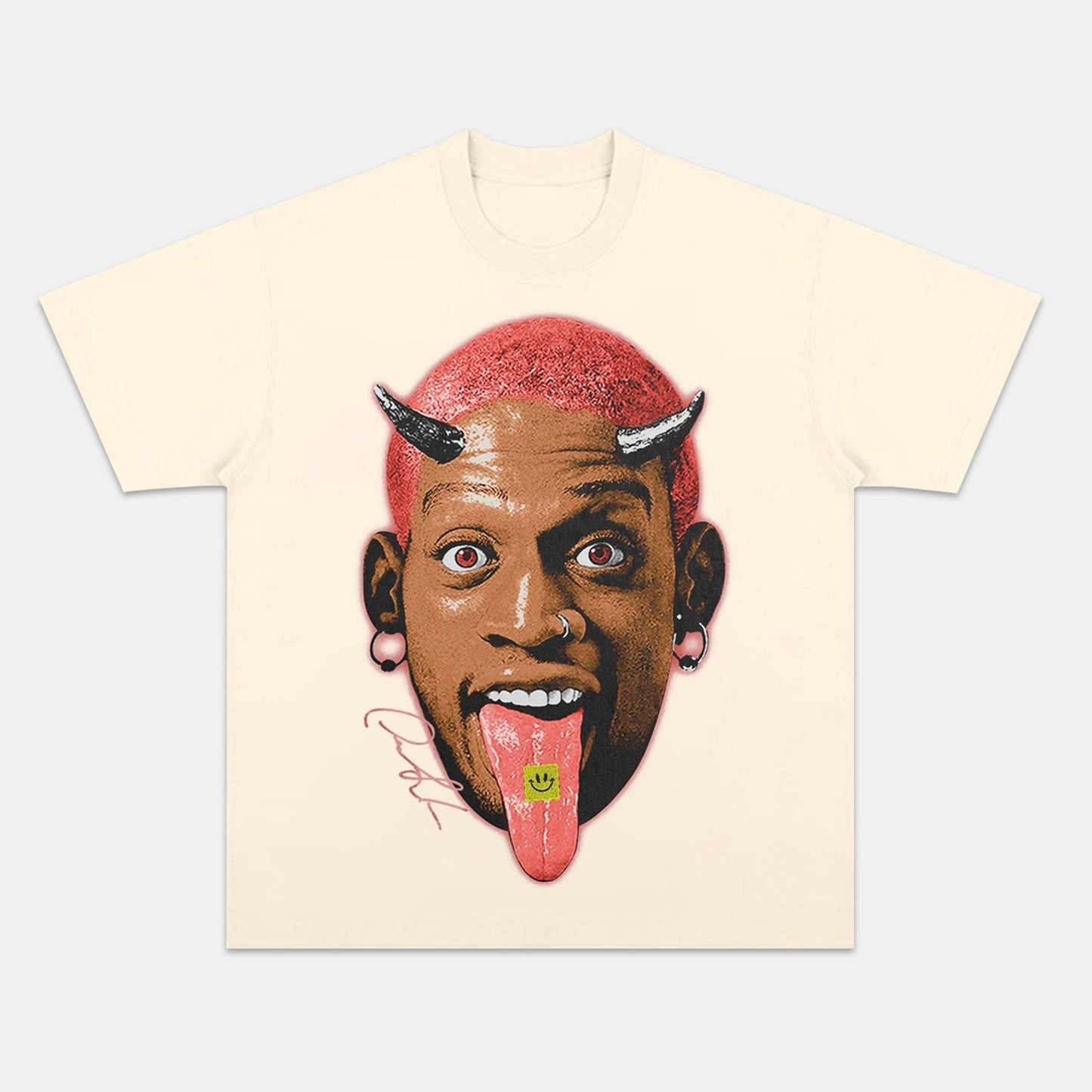 DENNIS RODMAN BIG FACE TEE Style003