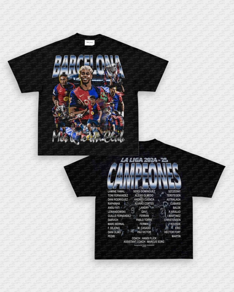 CAMPEONES 24-25 V2 TEE - [DS]