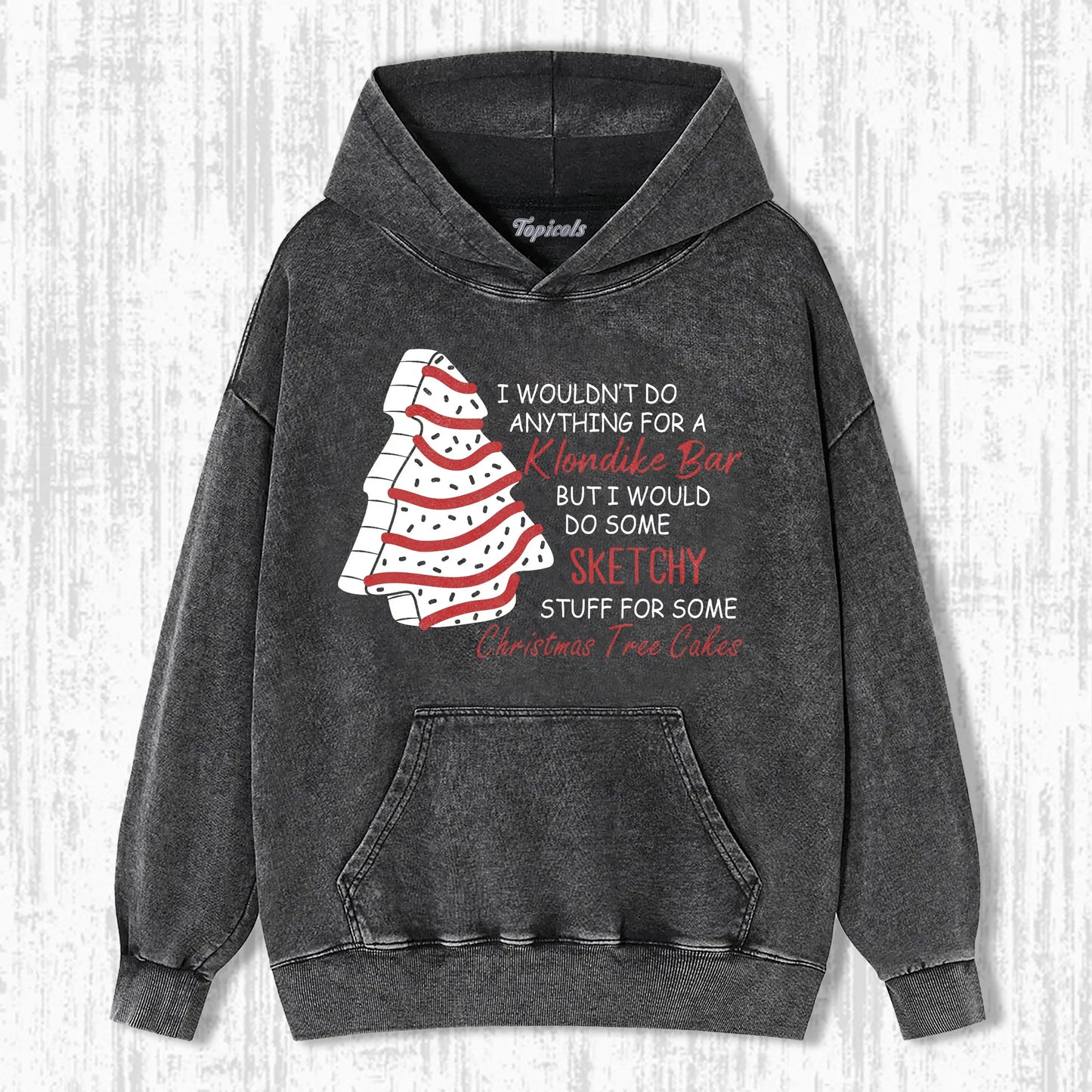 CHRISTMAS TREE CAKE  T-SHIRT