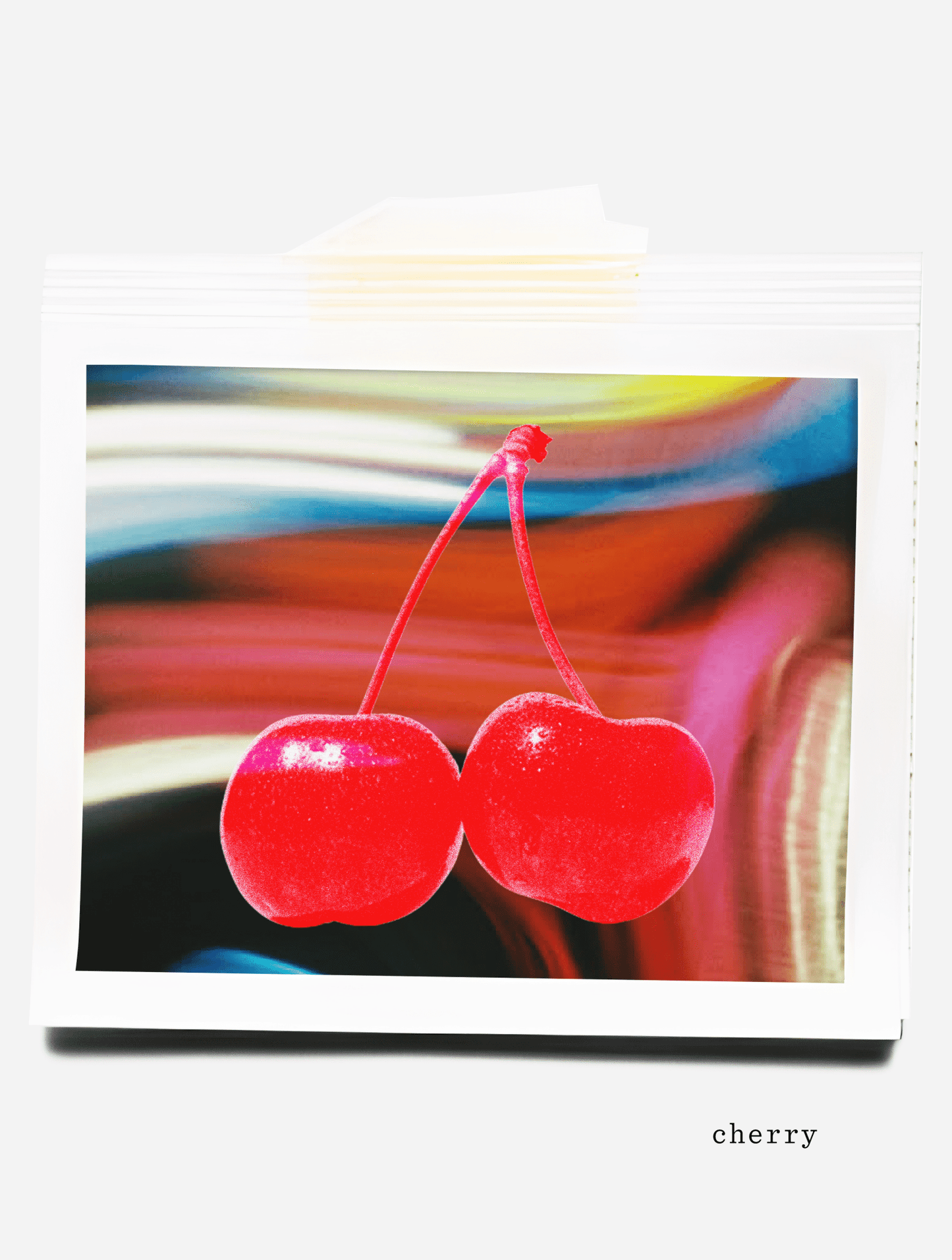 cherry baby tee