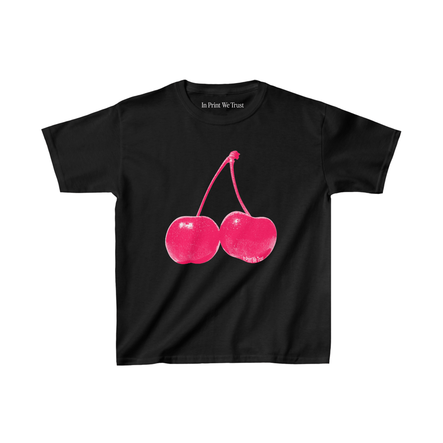 cherry essential baby tee