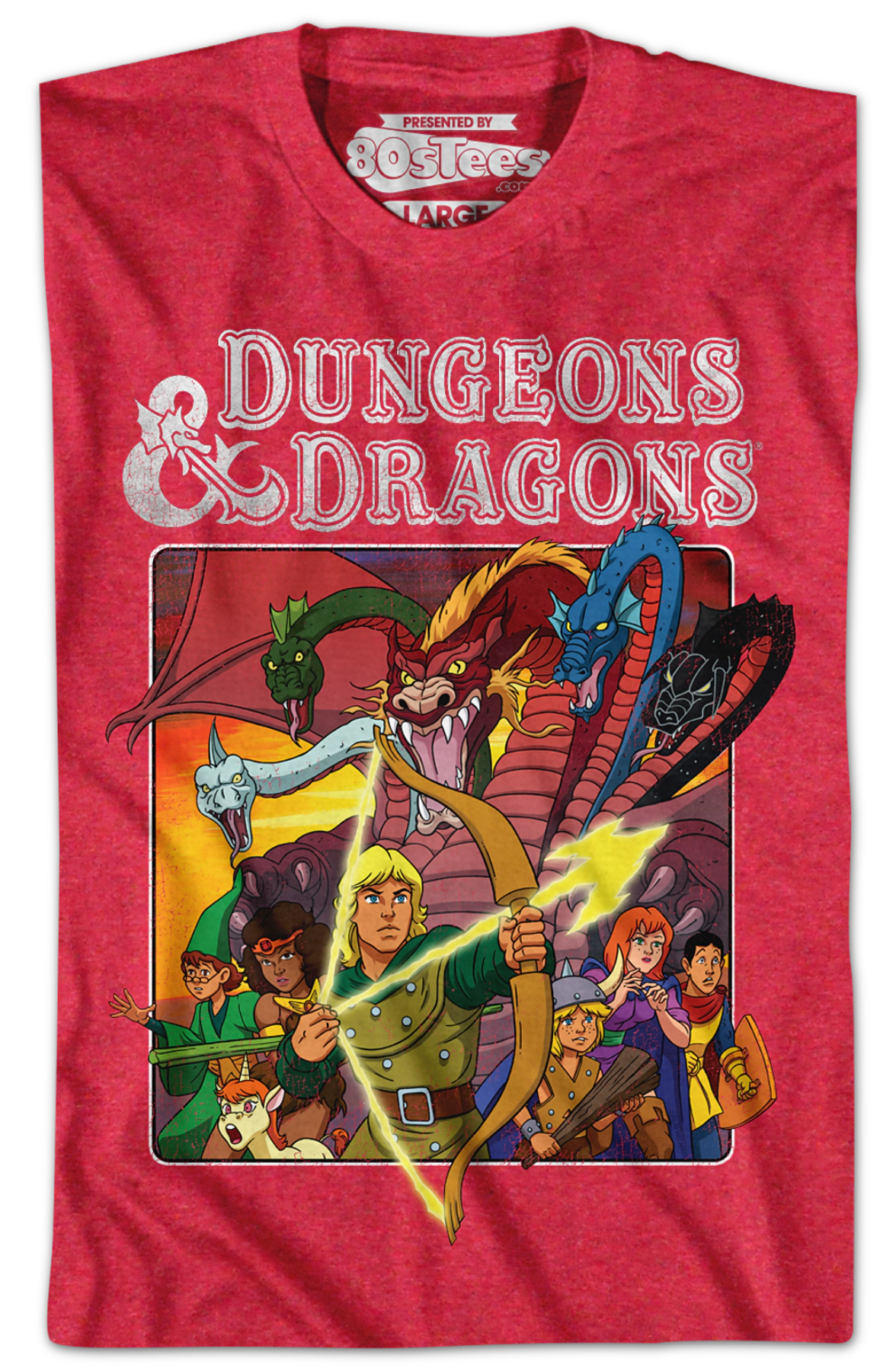 Cherry Heather Cartoon Characters Dungeons & Dragons T-Shirt