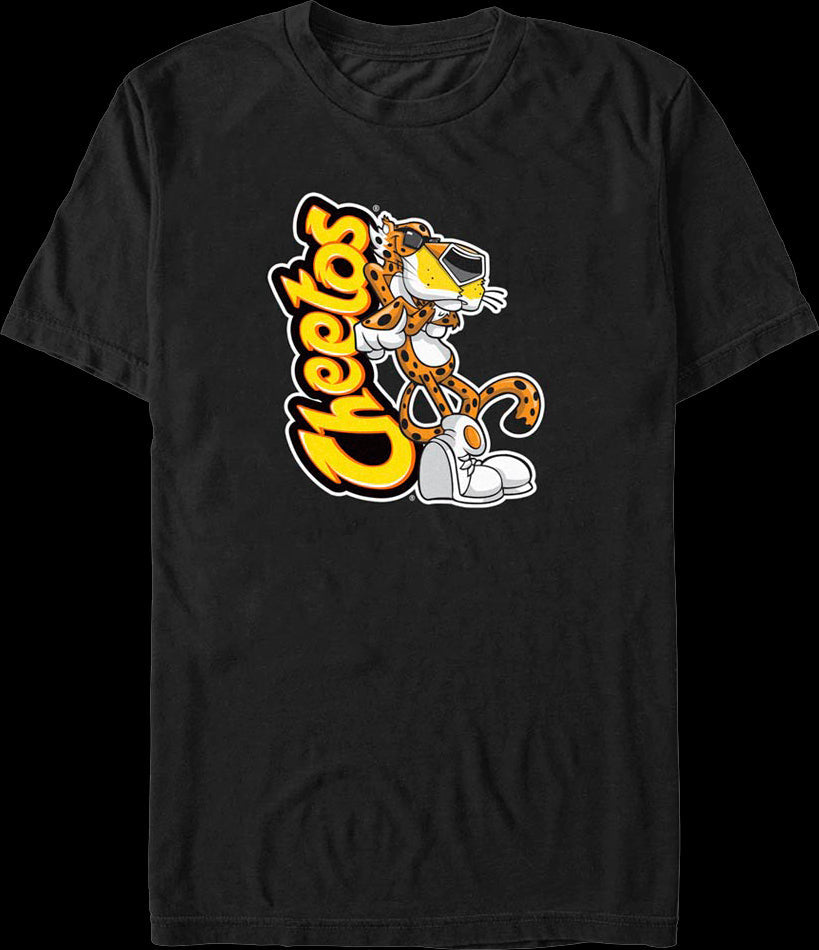Chester Cheetah Leaning Pose Cheetos T-Shirt