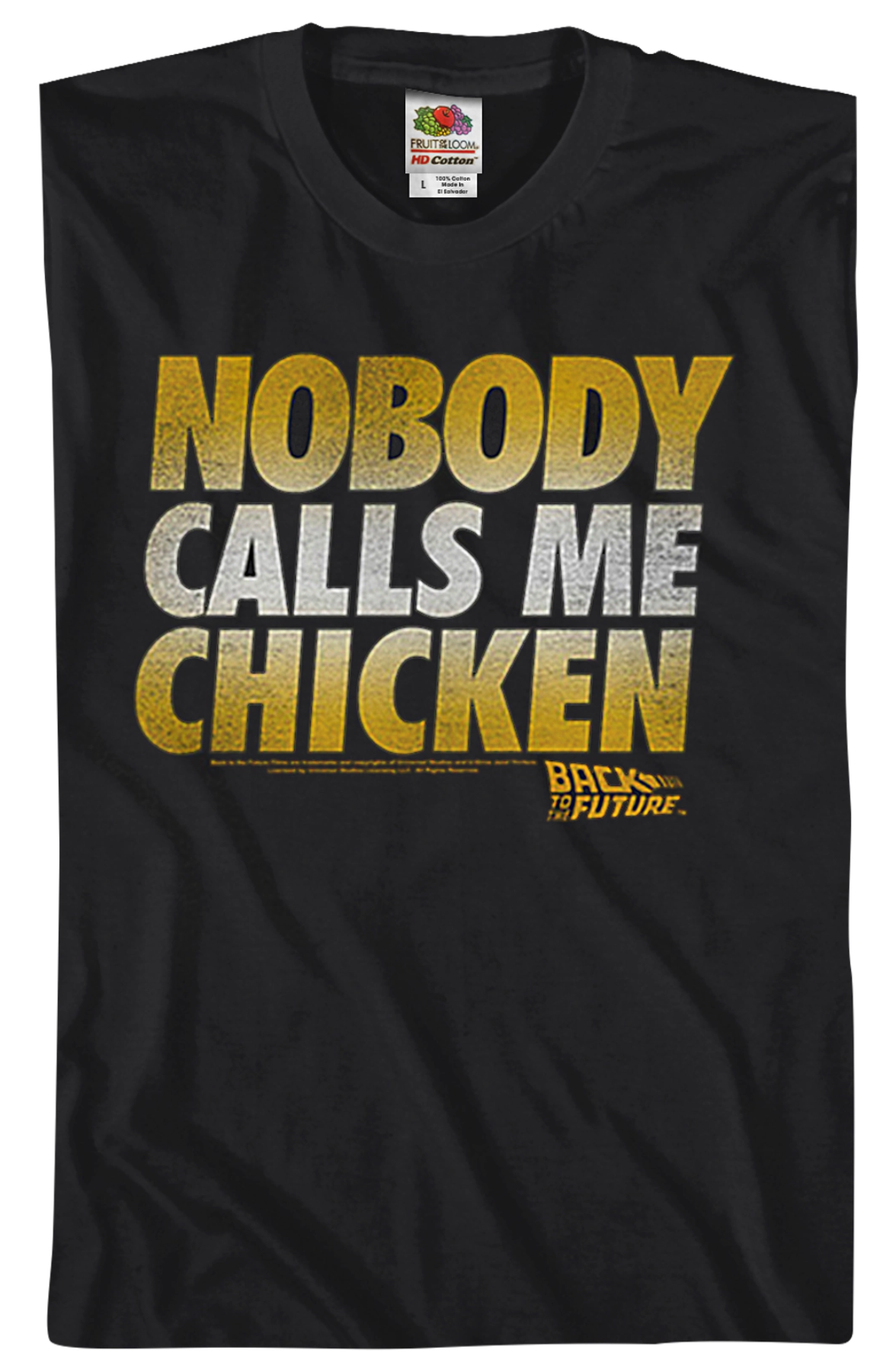 Chicken Back To The Future T-Shirt