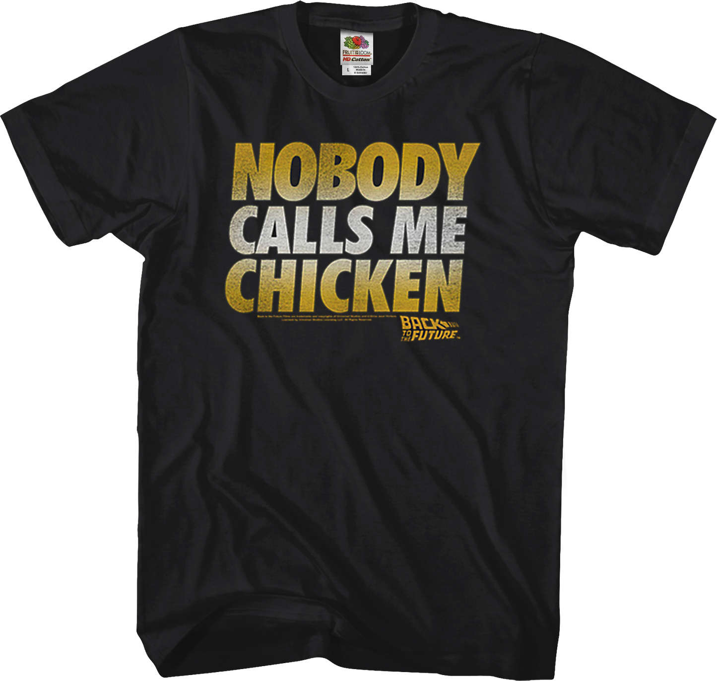 Chicken Back To The Future T-Shirt