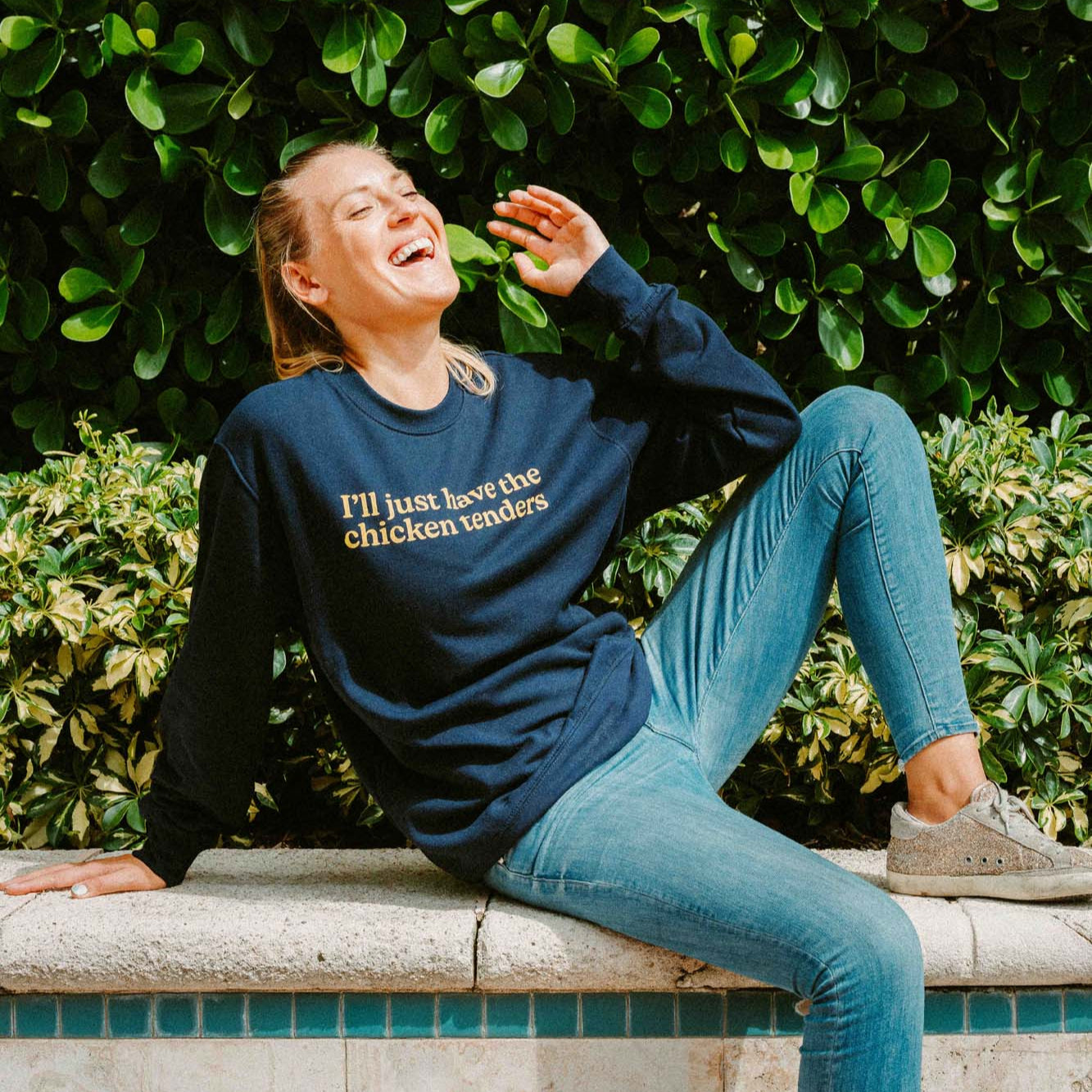 Chicken Tenders Crewneck Sweatshirt