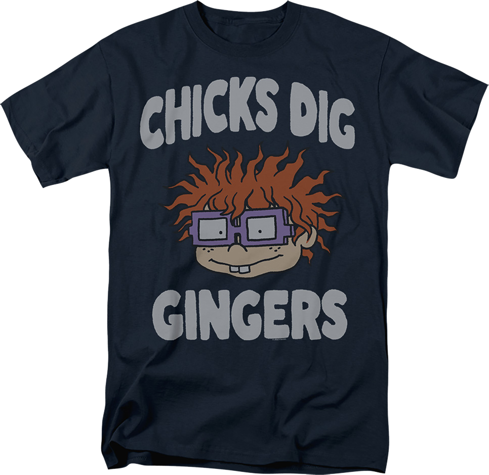 Chicks Dig Gingers Rugrats T-Shirt