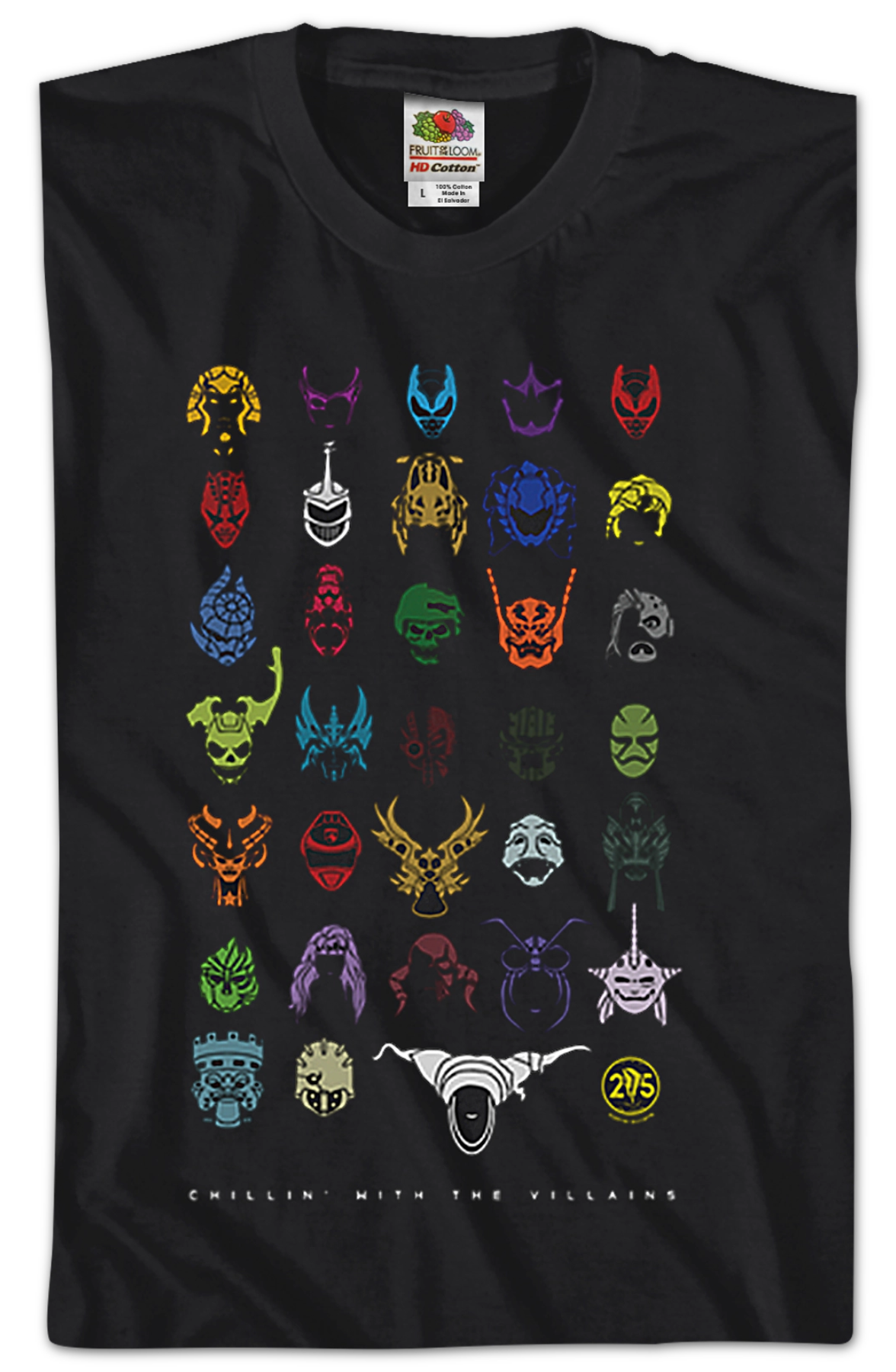 Chillin' With The Villains Mighty Morphin Power Rangers T-Shirt