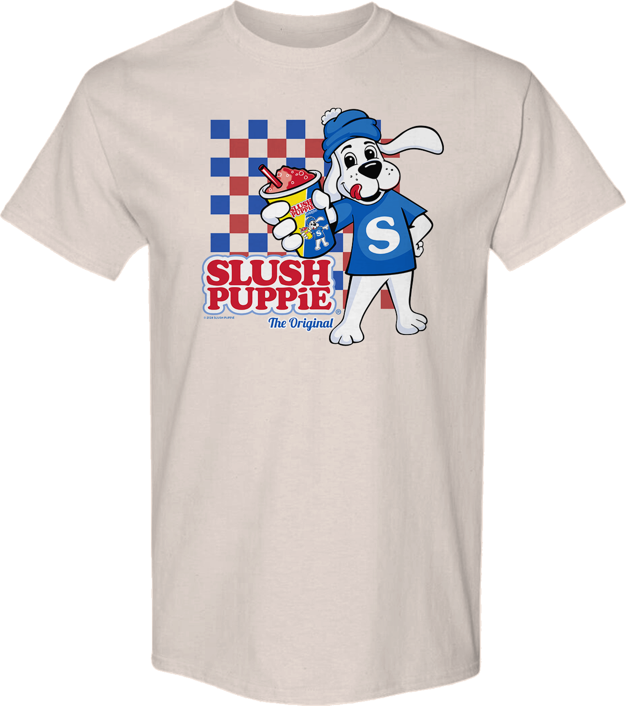 Chilly Dog Checkerboard Slush Puppie T-Shirt