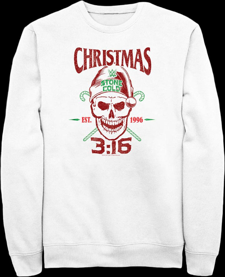 Christmas 3:16 Stone Cold Steve Austin Sweatshirt