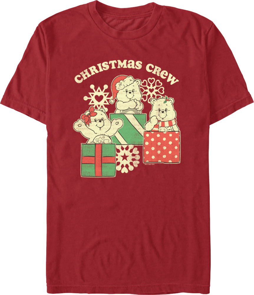 Christmas Crew Care Bears T-Shirt