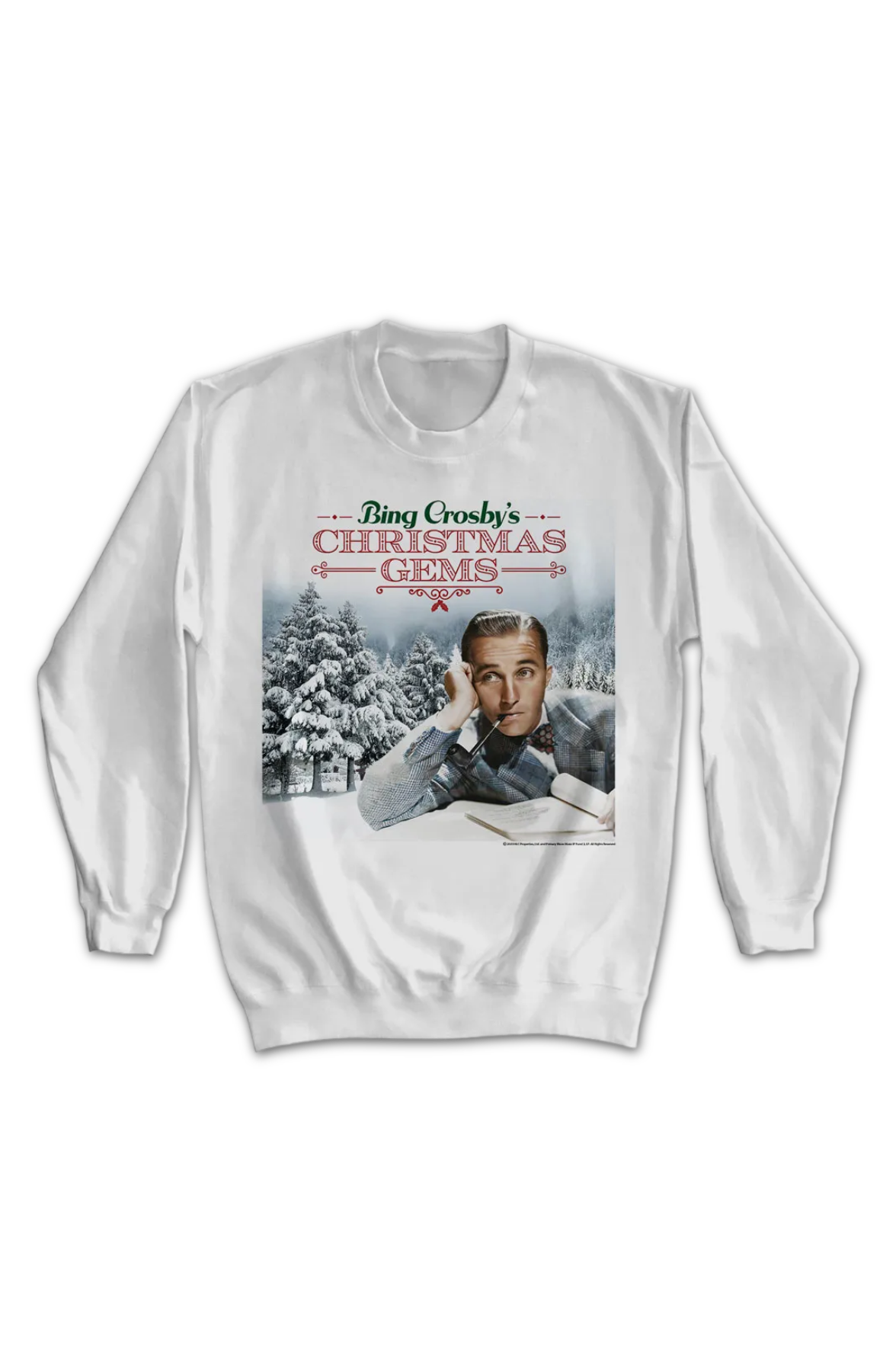 Christmas Gems Bing Crosby Sweatshirt
