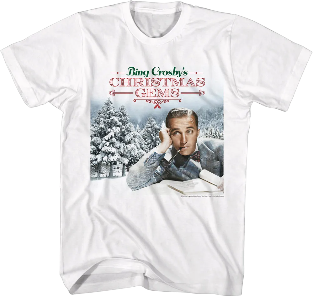 Christmas Gems Bing Crosby T-Shirt