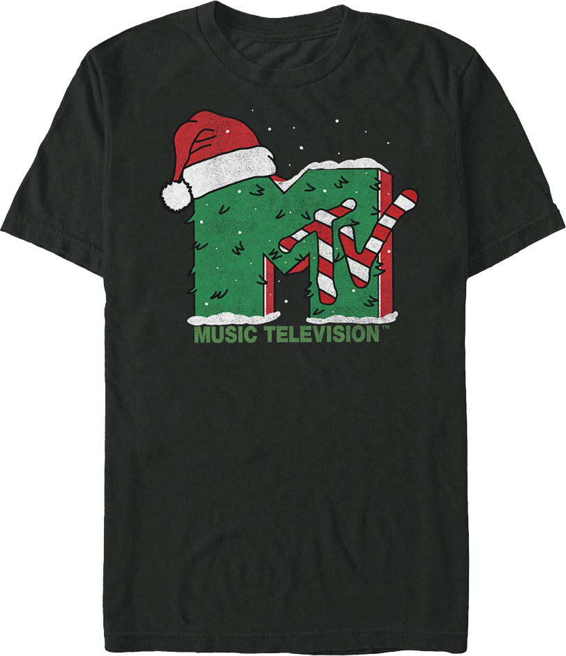 Christmas Logo MTV T-Shirt