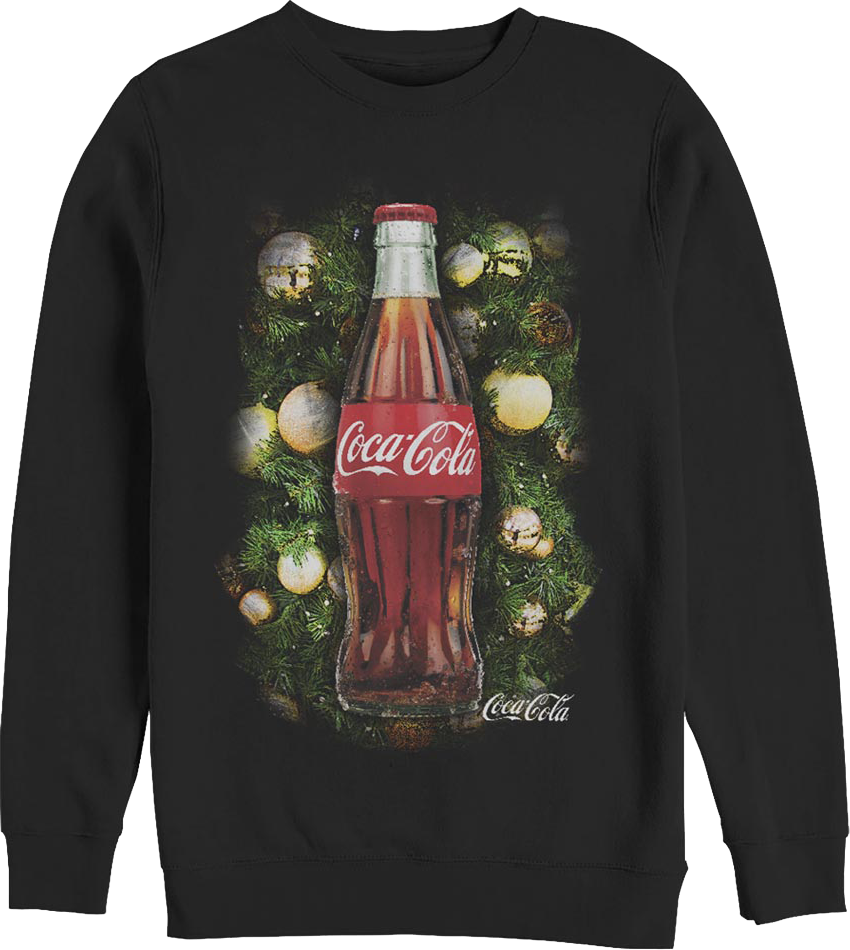 Christmas Tree Ornament Coca-Cola Sweatshirt