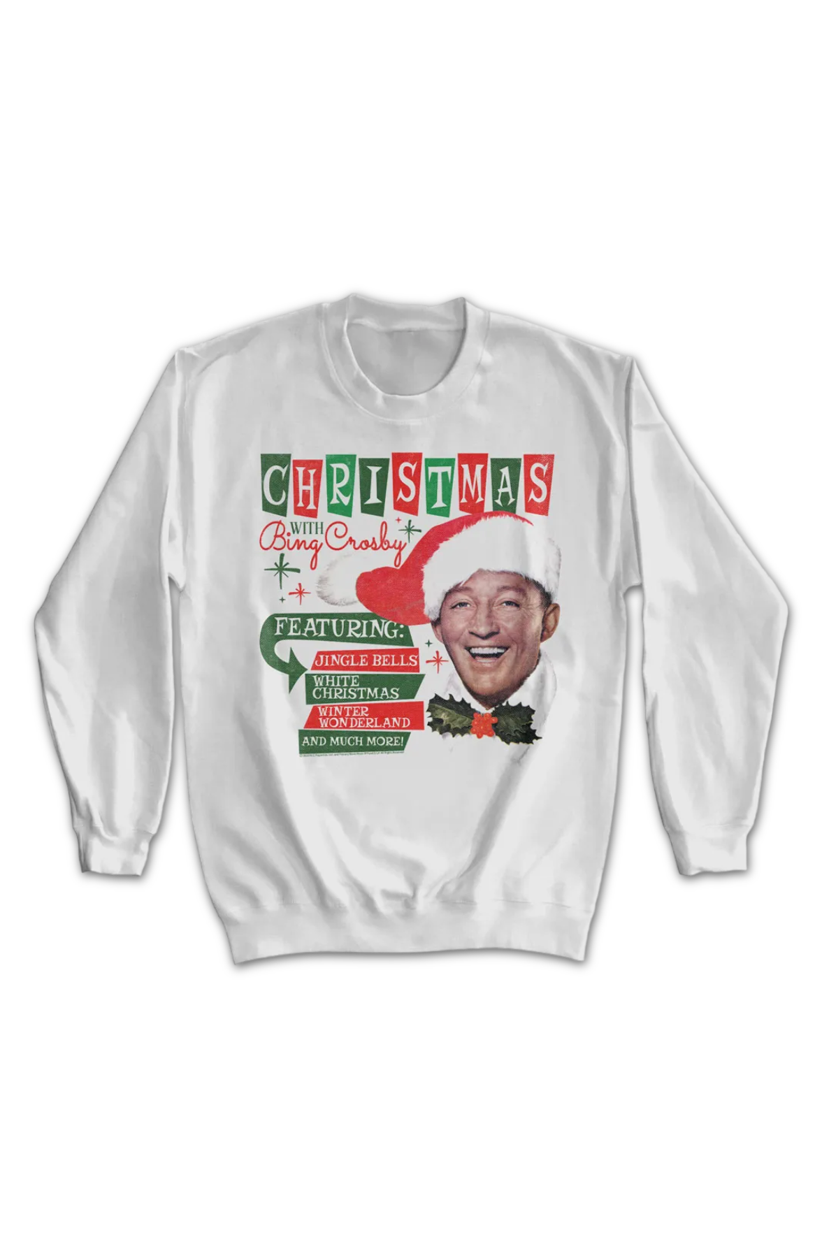 Christmas With Bing Crosby Sweatshirt