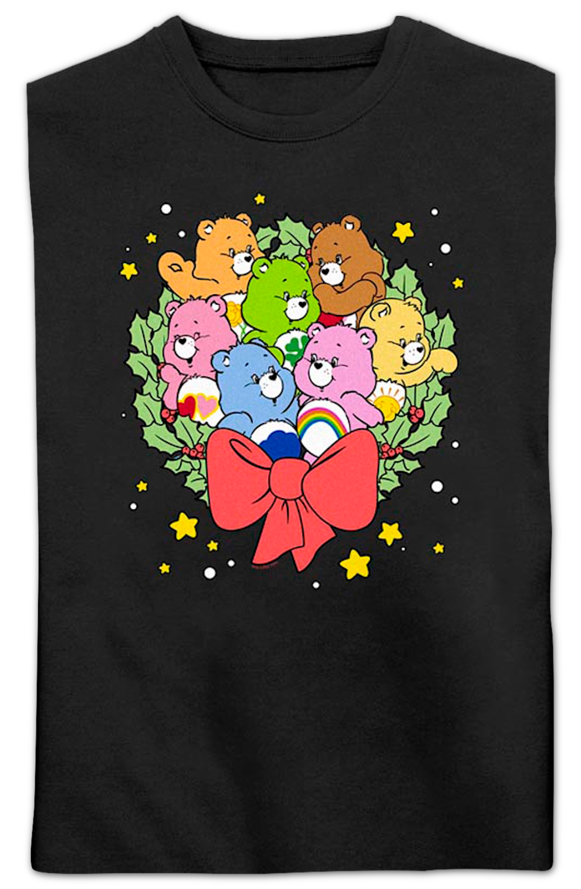 Christmas Wreath Care Bears Sweatshirt