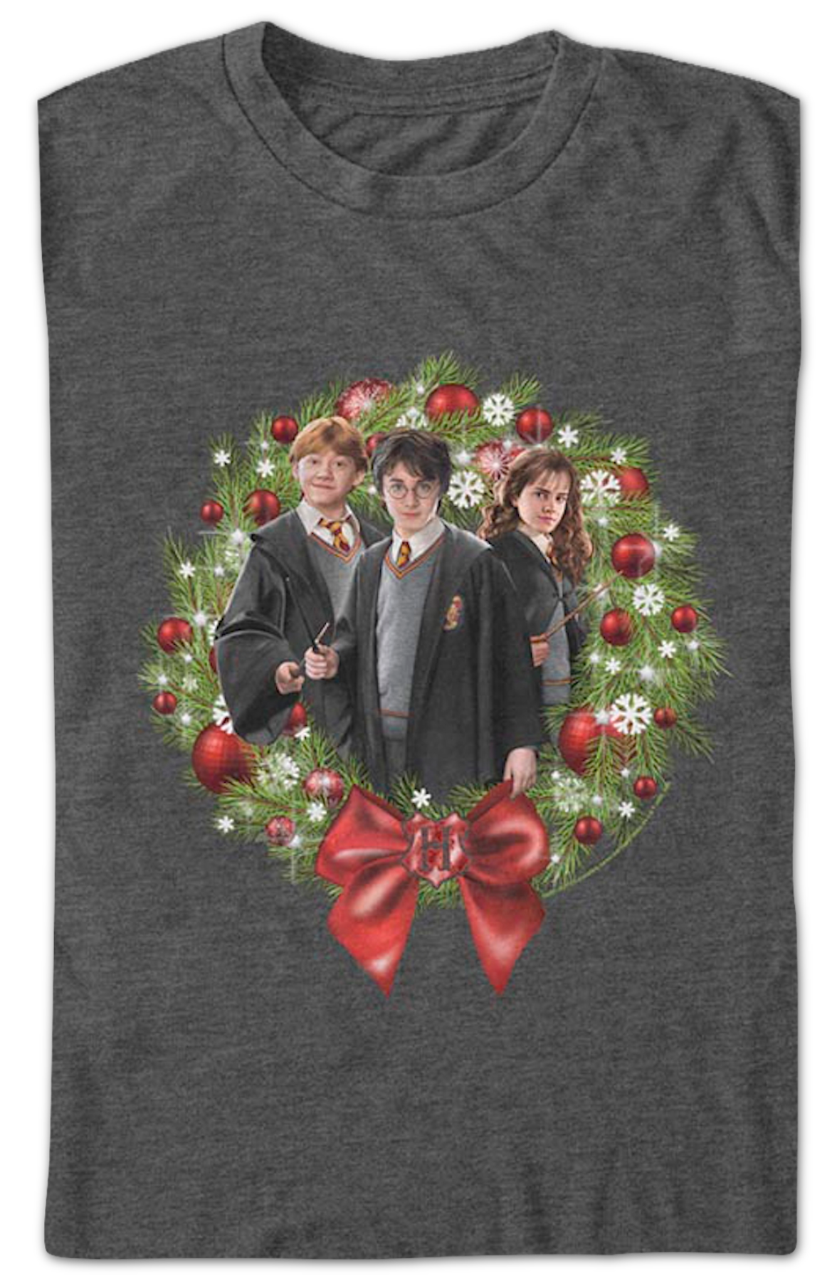Christmas Wreath Harry Potter T-Shirt