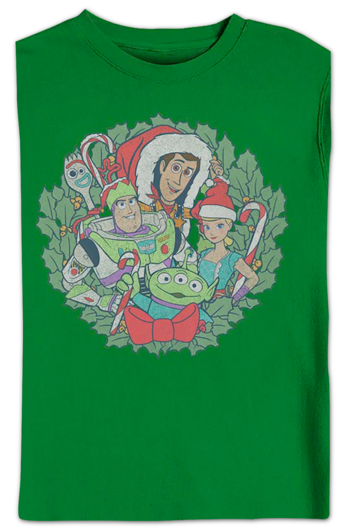 Christmas Wreath Toy Story Sweatshirt