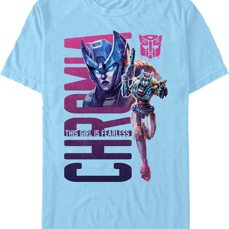 Chromia This Girl Is Fearless Transformers T-Shirt
