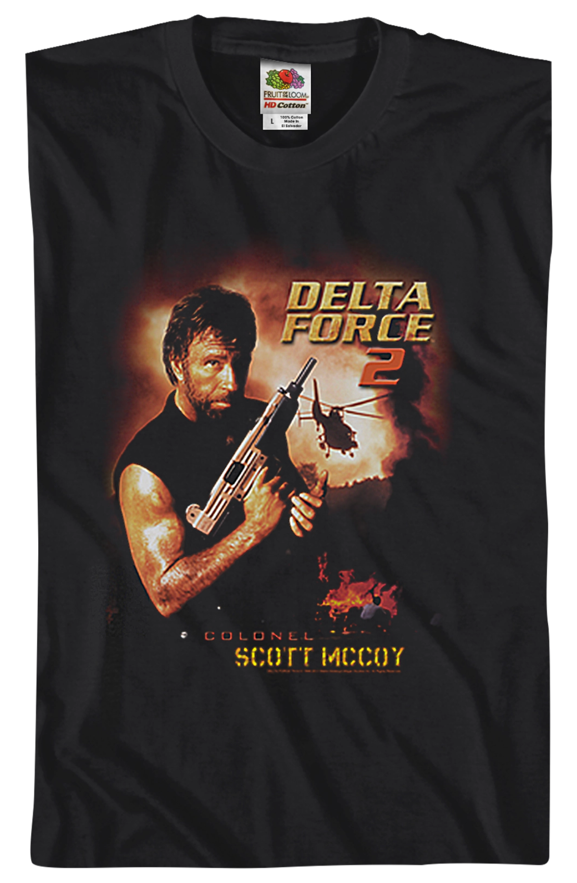 Chuck Norris Delta Force 2 T-Shirt
