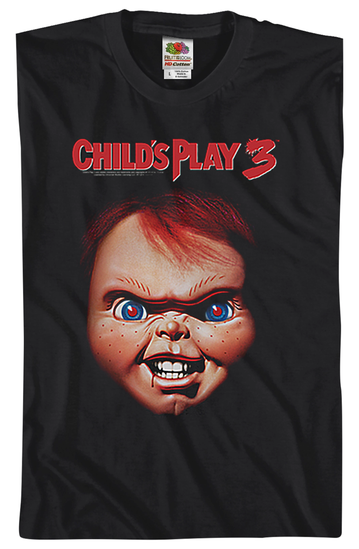 Chucky's Face Child's Play 3 T-Shirt