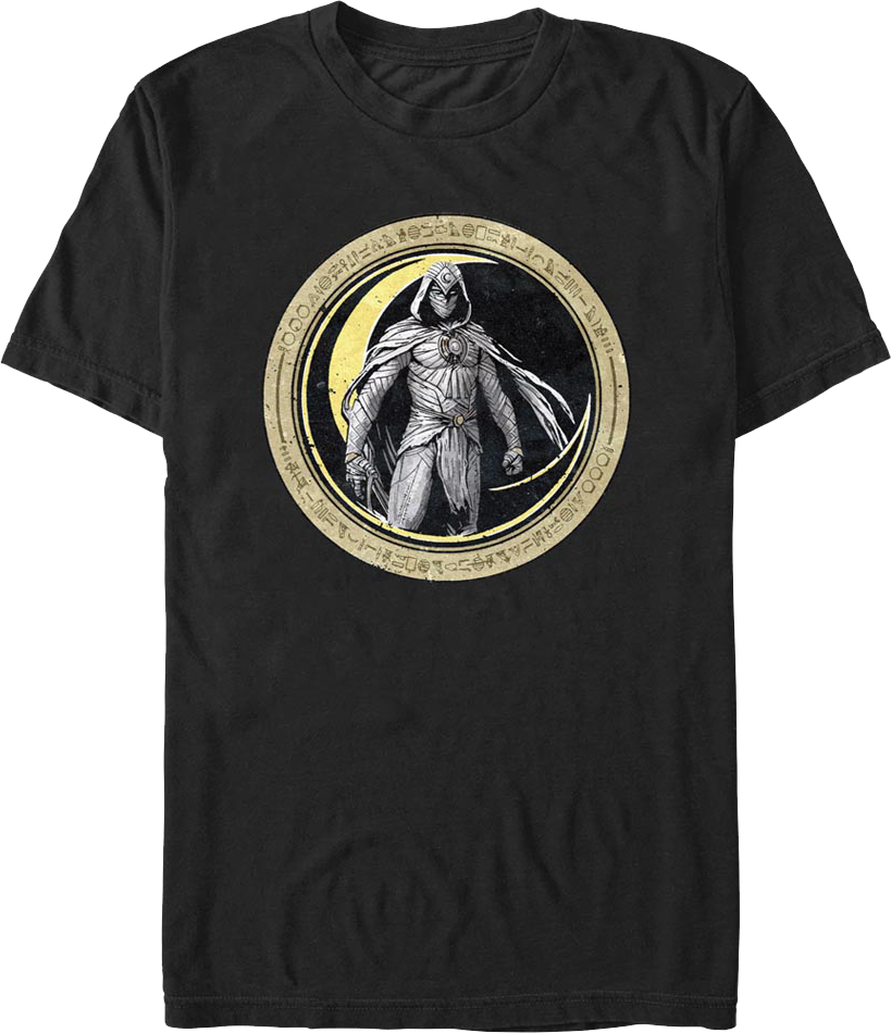 Circle Badge Moon Knight T-Shirt