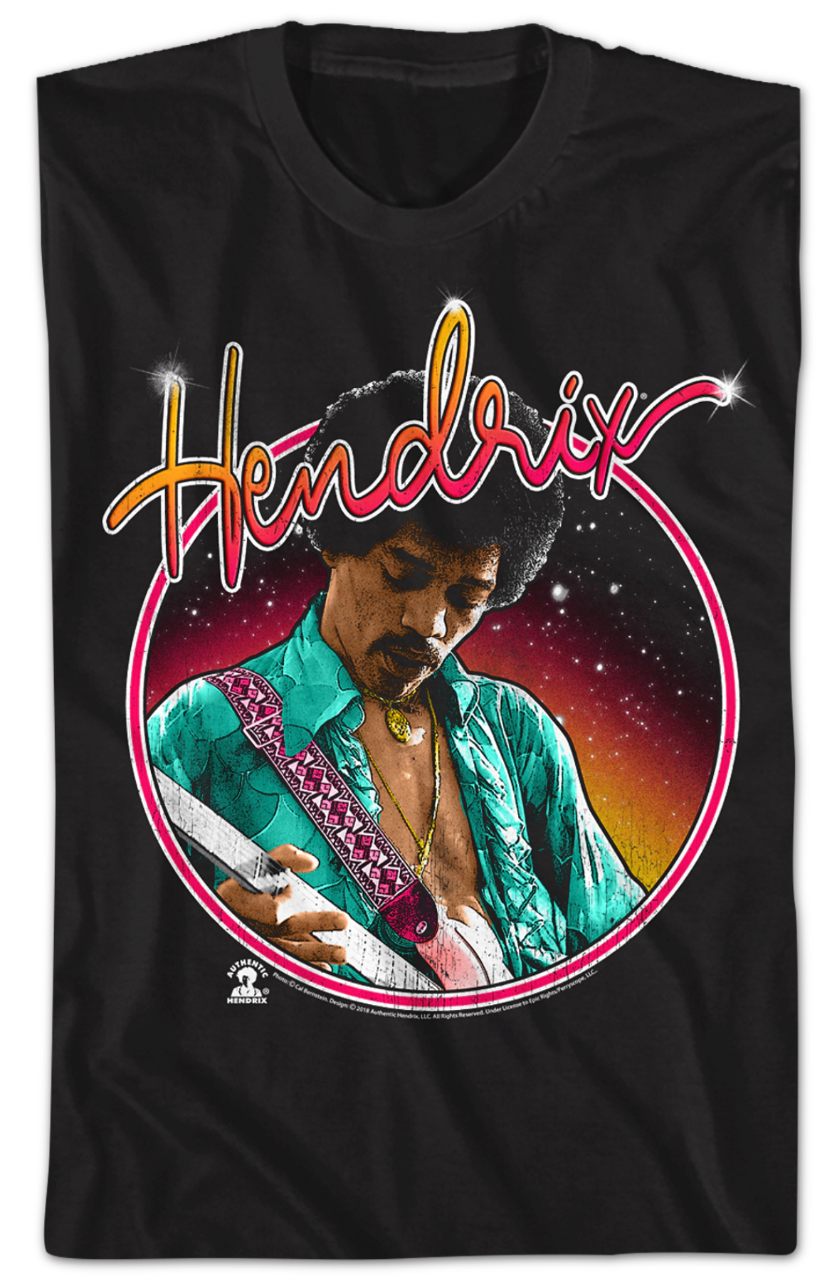 Circle Jimi Hendrix T-Shirt