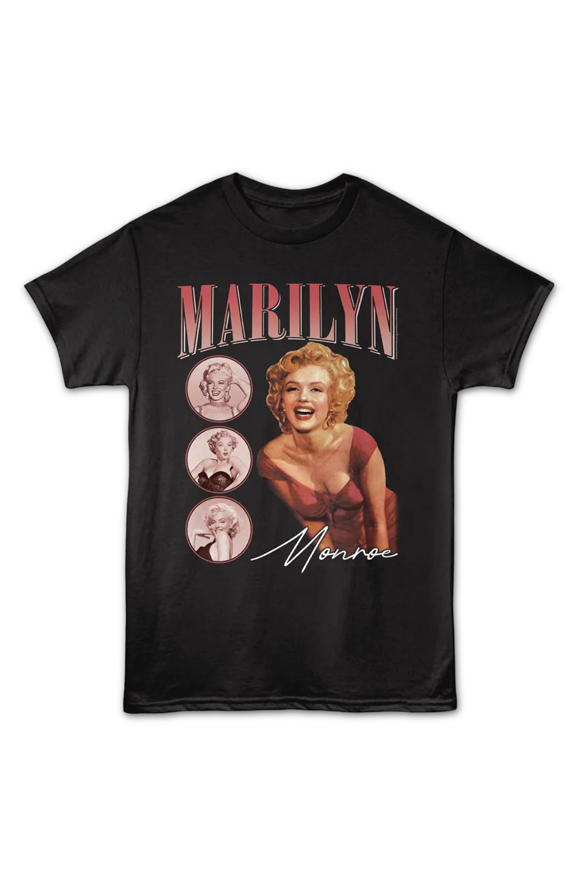 Circles Collage Marilyn Monroe T-Shirt