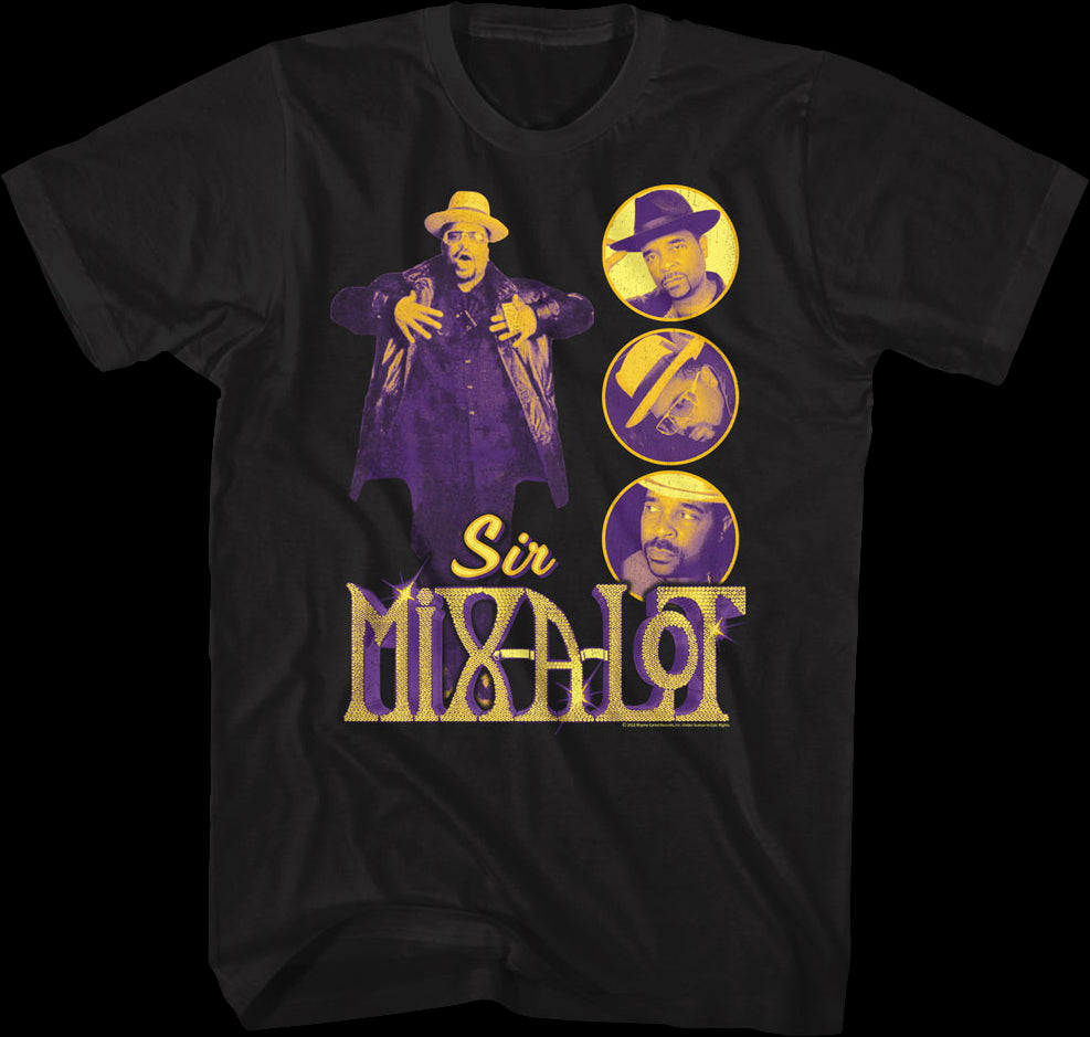 Circles Collage Sir Mix-a-Lot T-Shirt