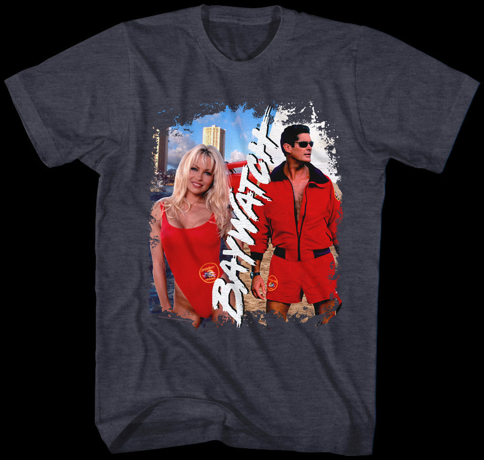 CJ and Mitch Baywatch T-Shirt