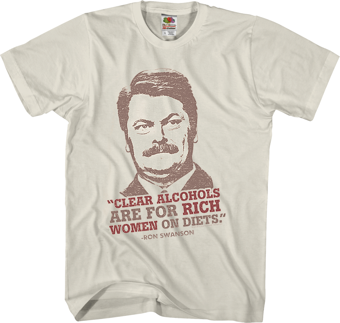 Clear Alcohols Parks and Recreation T-Shirt