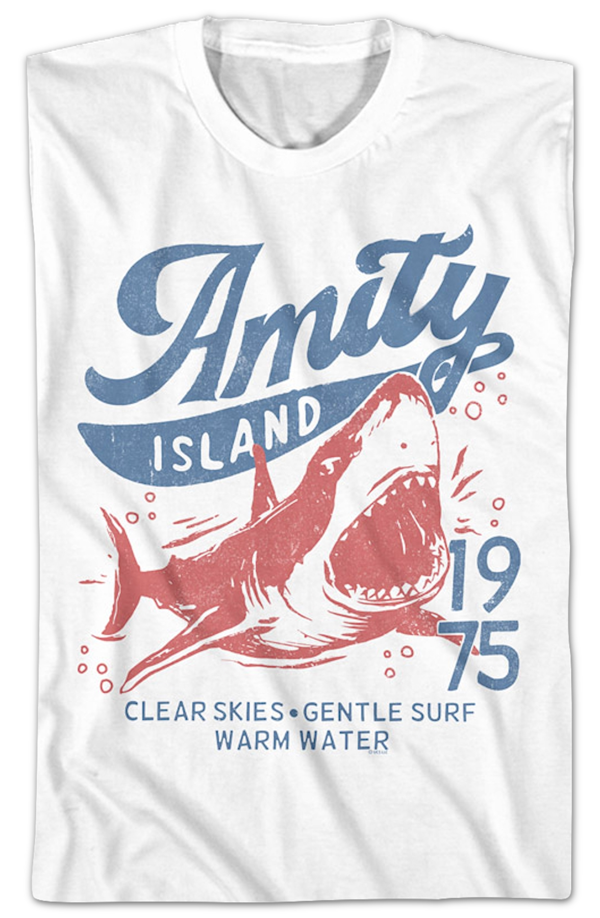 Clear Skies Gentle Surf Warm Water Jaws T-Shirt