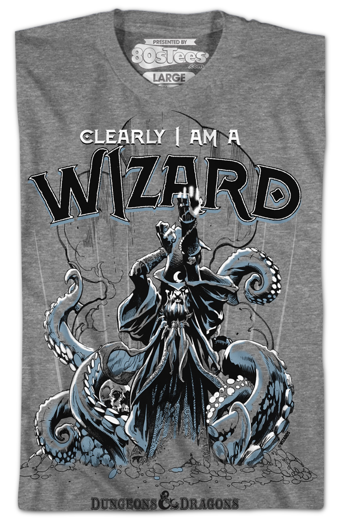 Clearly I Am A Wizard Dungeons & Dragons T-Shirt