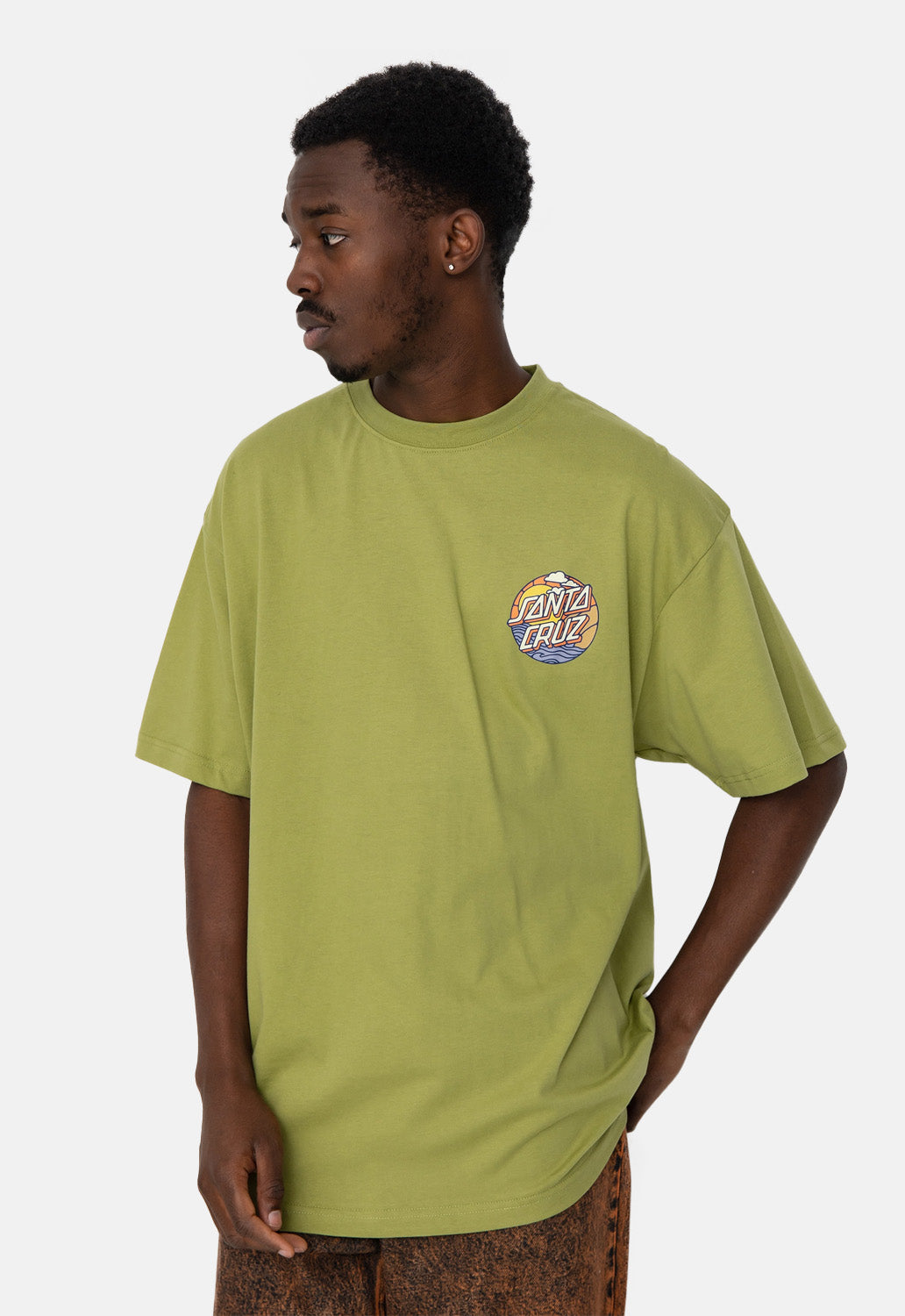Cliff View Dot T-Shirt Style001