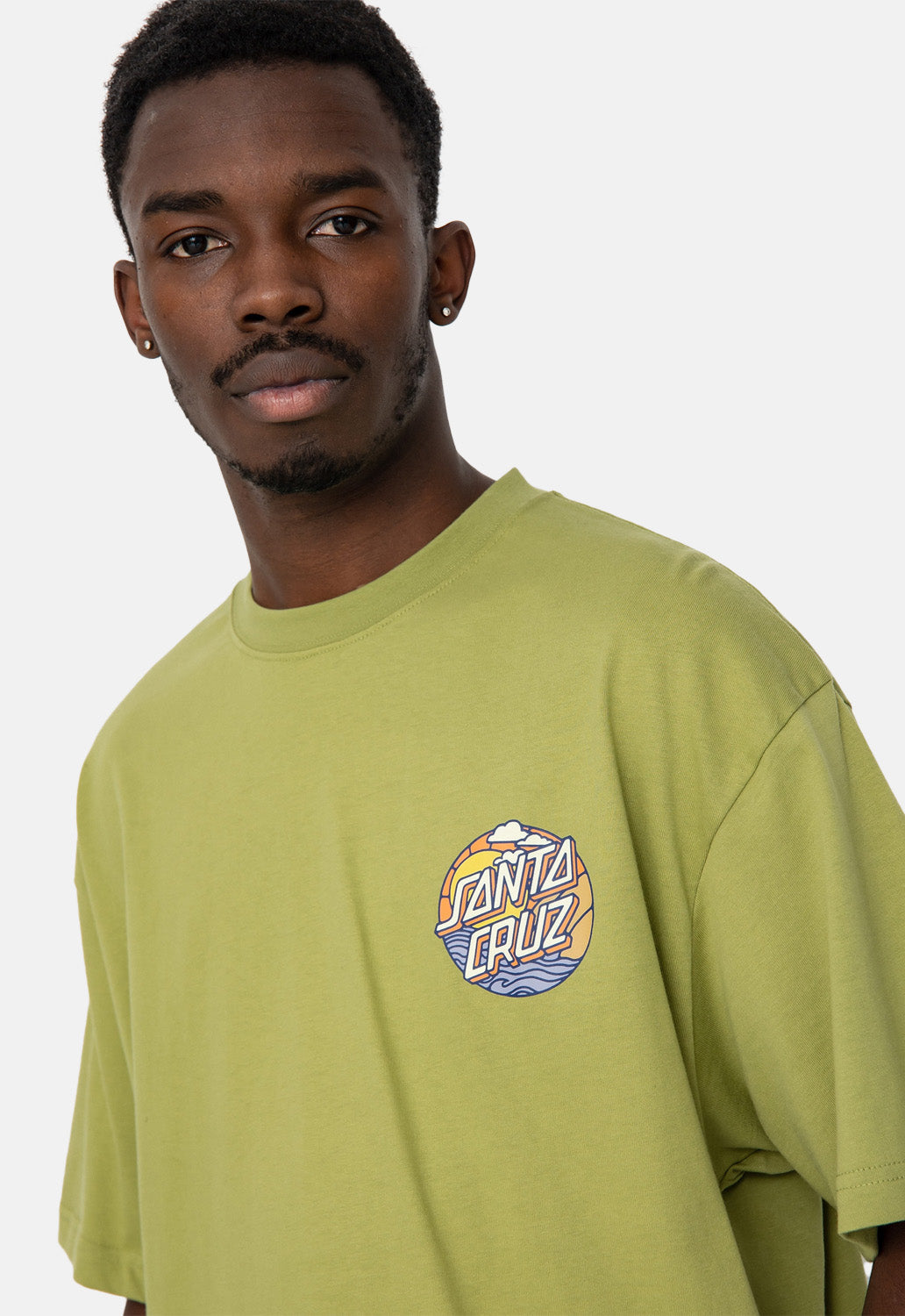 Cliff View Dot T-Shirt Style001